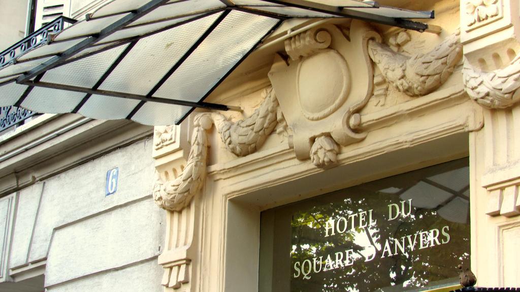 Hotel Du Square D'Anvers Paris Eksteriør bilde